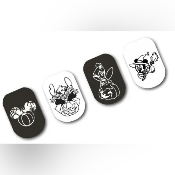 $5 HALLOWEEN NAIL STAMPING PLATE. NEW. STAINLESS STEEL. $5 IF BUNDLED - Picture 4 of 16